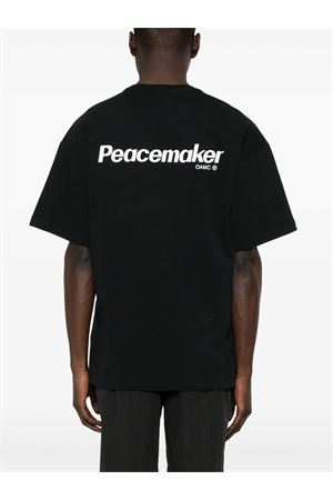 T-shirt in cotone nero OAMC PEACEMAKER | PCM1OT02FJE002099